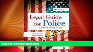 Big Deals  Legal Guide for Police: Constitutional Issues  Best Seller Books Most Wanted