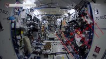 Visite de la station spatiale internationale filmée en 4K par les astronautes