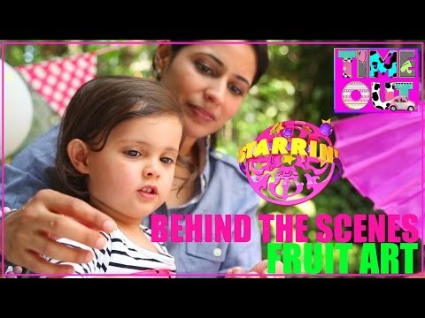 Fruit Art (Lion) by Daria - Behind The Scenes | Starrin Time Out with Daria