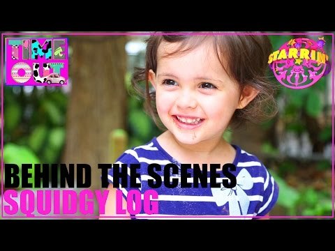 Squidgy Log by Daria - Behind The Scenes | Starrin Time Out with Daria