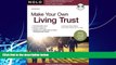 Big Deals  Make Your Own Living Trust  Full Ebooks Most Wanted