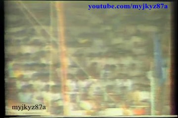 Saleem Malik Batting With One Hand