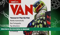 GET PDF  Pop-Up Vancouver Map by VanDam - City Street Map of Vancouver, BC - Laminated folding