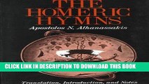 [New] PDF The Homeric Hymns Free Read