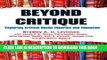 [DOWNLOAD] PDF Beyond Critique: Exploring Critical Social Theories and Education Collection BEST