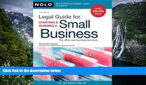 Big Deals  Legal Guide for Starting   Running a Small Business  Best Seller Books Best Seller