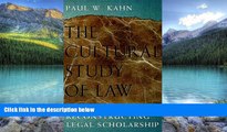 Books to Read  The Cultural Study of Law: Reconstructing Legal Scholarship  Full Ebooks Best Seller