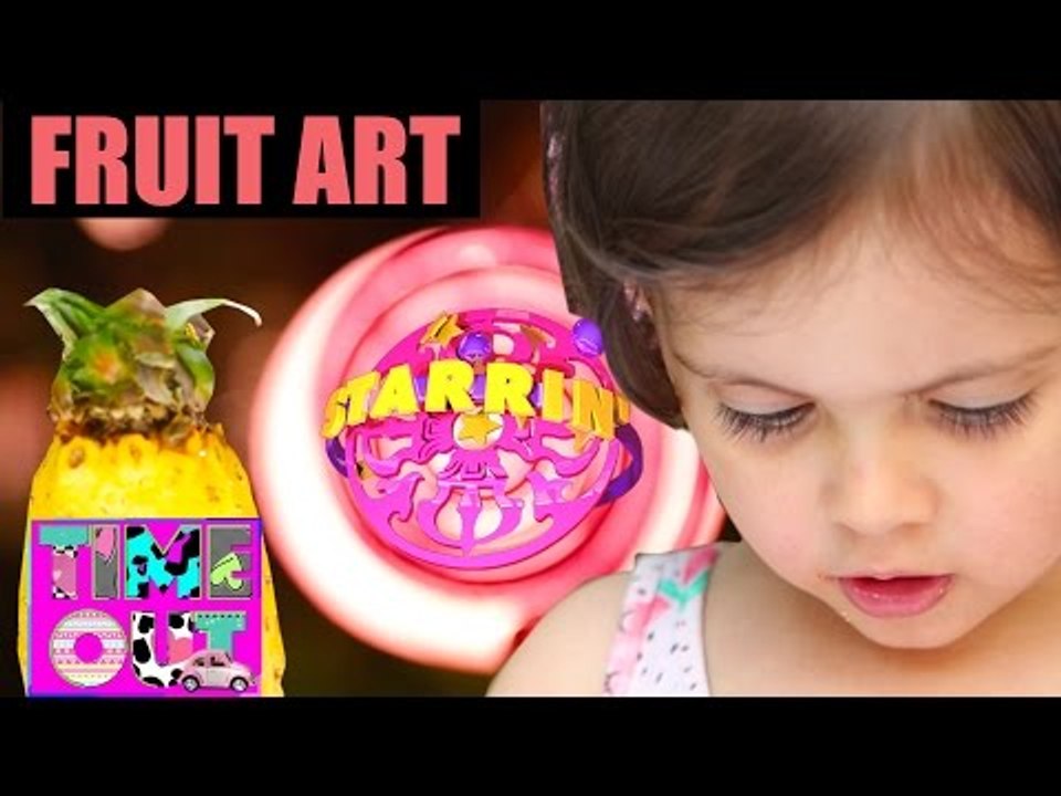 Fruit Art (Lion) by Daria | Starrin Time Out with Daria