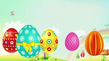 Easter Eggs Cartoon Finger Family Nursery Rhyme - Daddy Finger Song