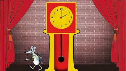 Hickory Dickory Dock Nursery Rhymes | Cartoon Animation Rhymes | Kids Songs For Children