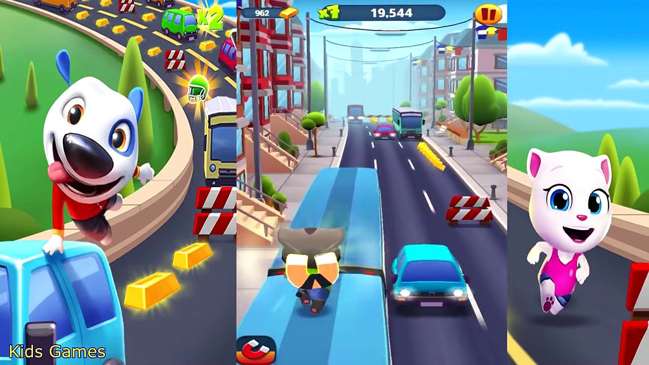 Talking Tom Gold Run Funny Prank