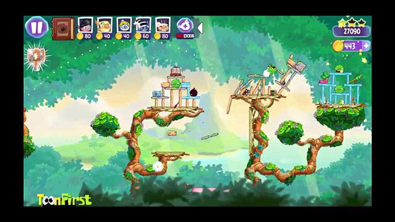 Angry Birds Stella: Gale Unlocked, ALL 3 Stars Gameplay Walkthrough - LV 53 - 60