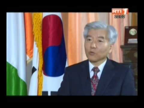L'ambassadeur de la Corée du sud en Côte d'Ivoire fait le bilan de la coopération Ivoiro Coréen