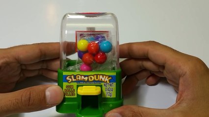 Download Video: Former Professional BasketBall Player Now Shooting The Slam Dunk Bubble Gum - Lets Learn the Colors