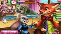 Disney Zootopia Judy and Nick Investigation Mischief Cartoon Children Games for Kids