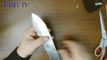 как сделать из бумаги меч Кирито - Оружие из бумаги