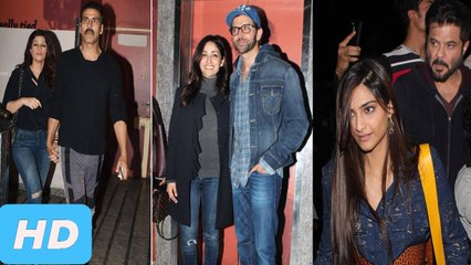 Kaabil Movie Screening | Hrithik Roshan, Akshay Kumar, Anil Kapoor