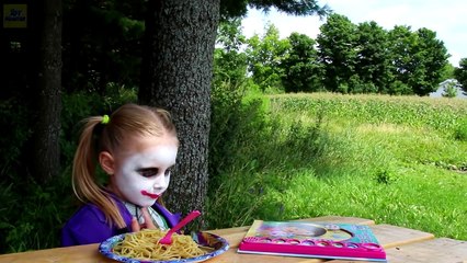 Spiderman & Frozen Elsa Vs Bad Baby JOKER GIRL! w/ Pink Spidergirl, Batman, Maleficent & J