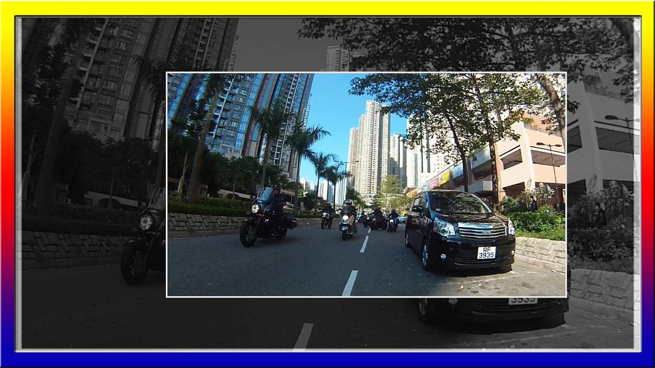 熱愛摩托自由行日車遊22-01-2017前後cam拍攝制作幻燈片分享