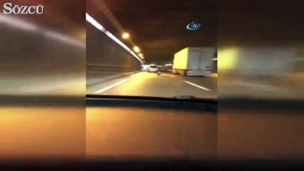 Trafikte çılgın akrobasi