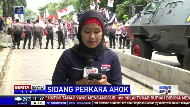 Rekayasa Lalu Lintas Selama Sidang Ahok ke-7