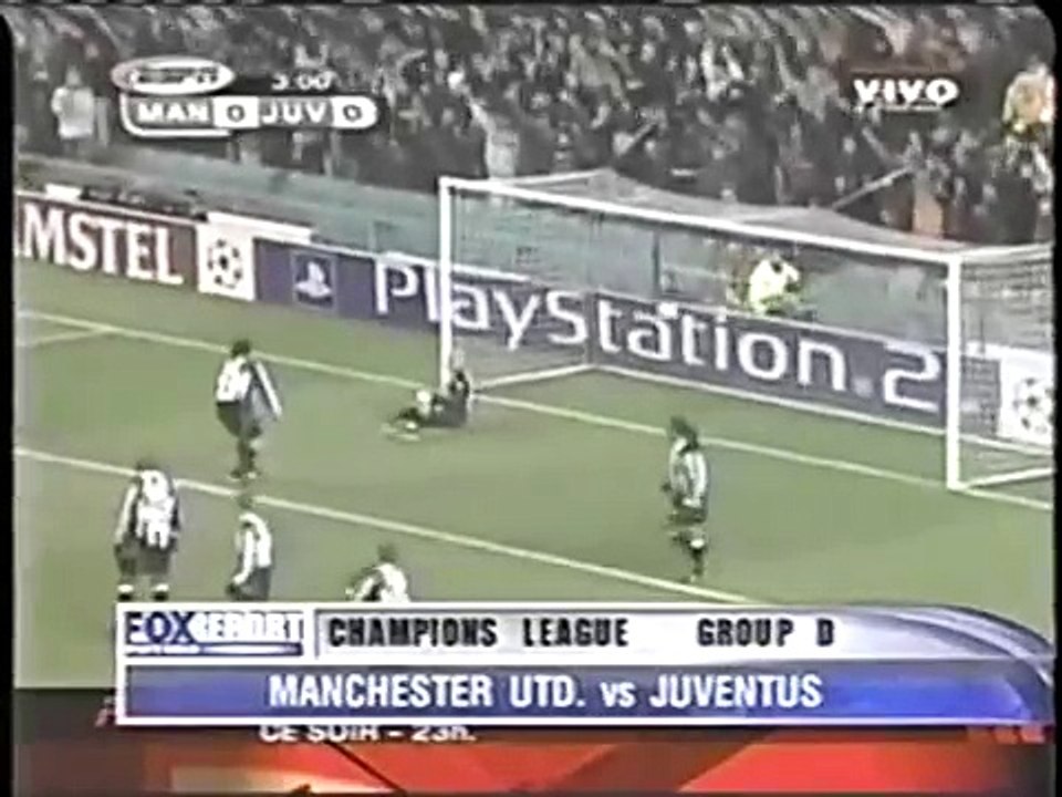 19.02.2003 - 2002-2003 UEFA Champions League 2nd Group Round Group D Matchday 3 Manchester United 2-1 Juventus