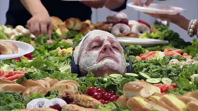 Spa Clients Become Buffet Centerpiece- Throwback Thursday