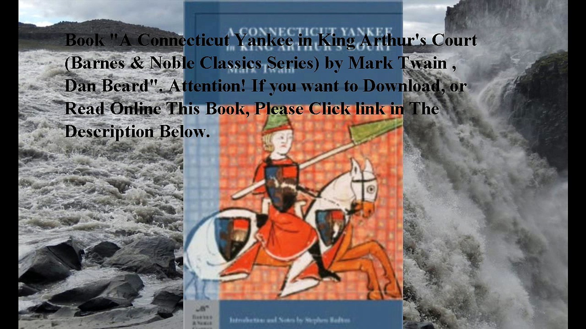 Download A Connecticut Yankee In King Arthur S Court Barnes