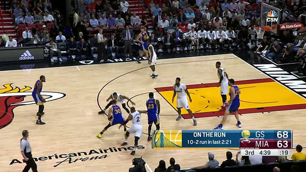 Zaza Pachulia Hits Overhead Trick Shot After Being Fouled _ 01.23.17