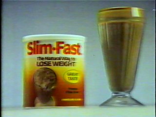 Slim-Fast Instant Pudding ad (1984)
