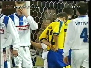03.12.1996 - 1996-1997 UEFA Cup 3rd Round 2nd Leg Karlsruher SC 0-5 Brondby IF
