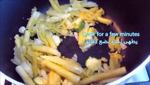 Stuffed zucchini with Meat and Rice/ محشي كوسا بالرز واللحم/ Recipe#182