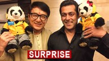Salman Khan AMAZING Surprise For Jackie Chan  Jackie Chan In India  Kung Fu Yoga