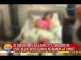 20 estudyante sa Iligan City, isinugod sa ospital matapos kumain ng manok at pansit