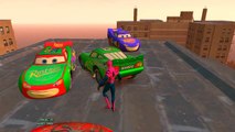 Guido Disney Cars Pixar Pink Spiderman Nursery Rhymes with Lightning McQueen & Dinoco