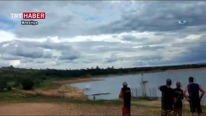 Helikopter denize böyle çakıldı