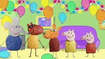 Peppa Pig Party Play-Doh Finger Family Nursery Rhymes Lyrics