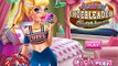 NEW мультик онлайн видео игры для девочек—макияж для черлидерши—Игры для детей
