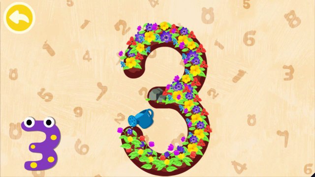 Learn Magical Numbers and Write Numbers Part 1 - Babybus Little Panda Kids Games Android / IOS