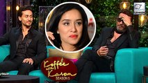 Tiger Shroff Had Crush On Shraddha Kapoor | Koffee With Karan 5