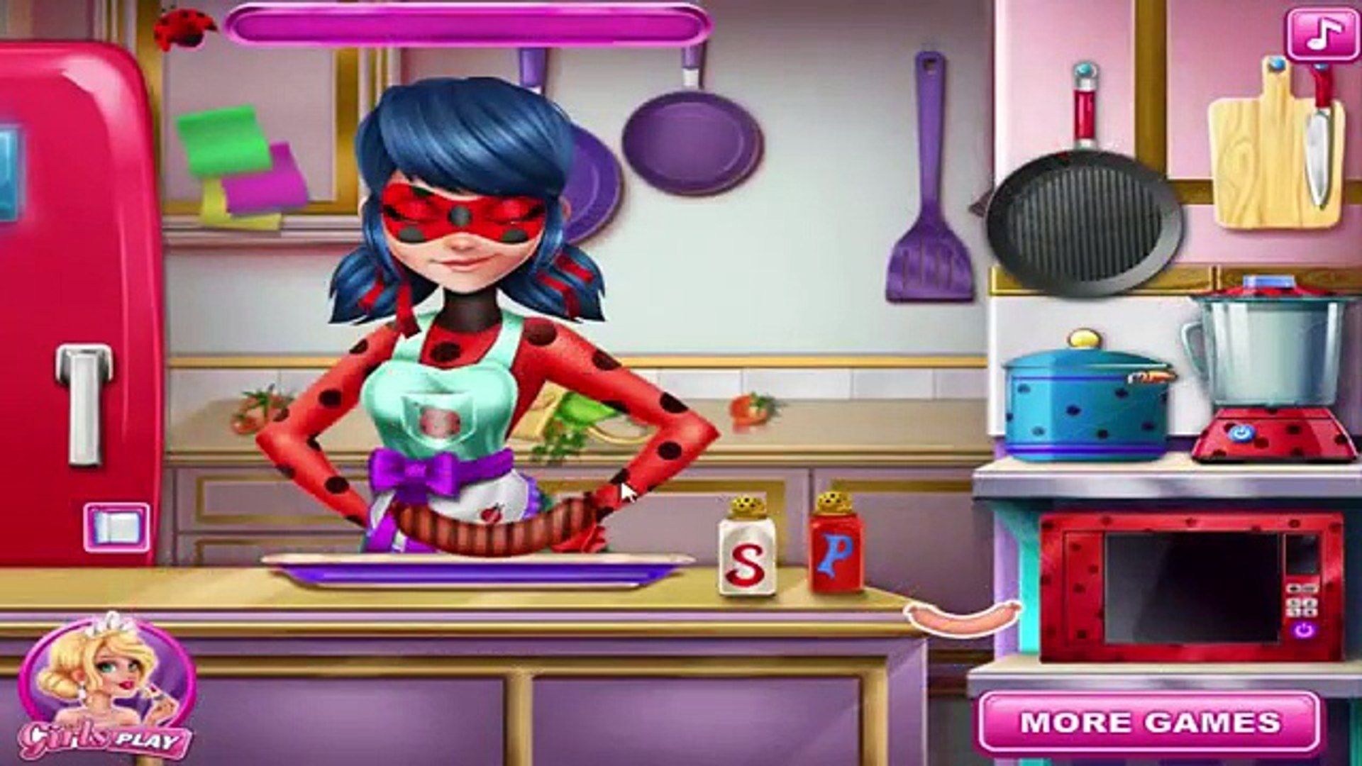 Miraculous Ladybug Real Cooking - Miraculous Ladybug and Cat Noir Games