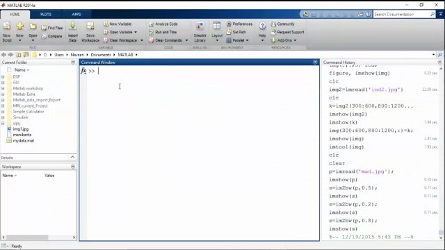 Using Command Window in MatLab Training Video By MultisoftSystems in Delhi,Noida