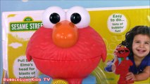 Elmo Bubblin Blast Elmo! Sesame Streets Elmo Blows Bubbles! Plaza Sesamo