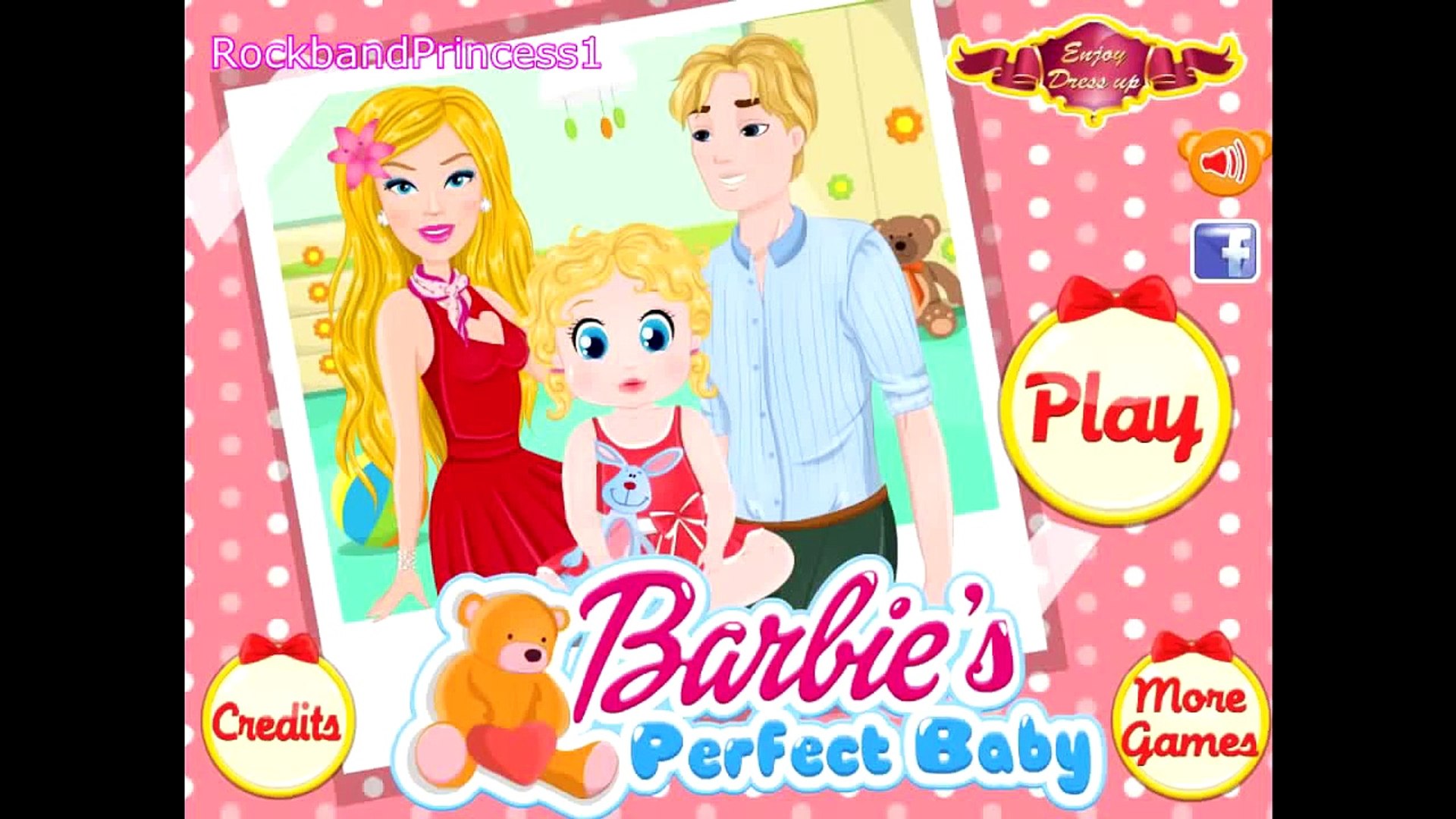 barbie taking care of baby games