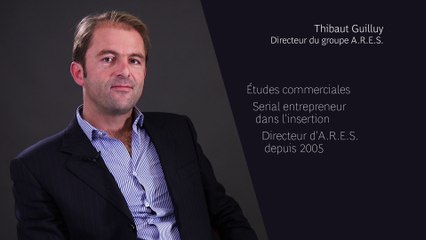 Thibaut Guilluy - ARES - Prix de l'Entrepreneur Social