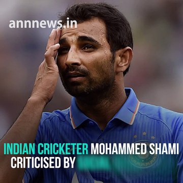 Indian Cricketer Mohammed Shami criticised by social media users