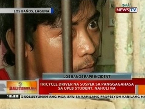 BT: Tricycle driver na suspek sa panggagahasa sa UPLB student, nahuli na