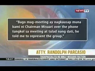 MILF at MNLF, nagkasundong bumuo ng Bangsamoro coordinating forum
