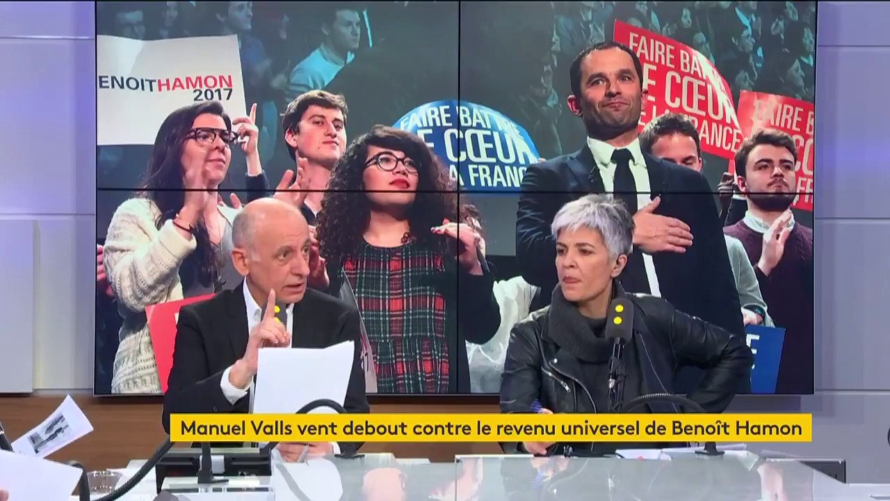 Quand Manuel Valls défendait le Revenu Universel proposé par Benoît Hamon