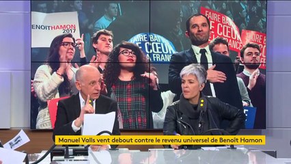Quand Manuel Valls défendait le Revenu Universel proposé par Benoît Hamon